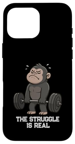 Gorilla Struggle Is Real Lift fbhtg Wbg Y fB[X X}zP[X iPhone 16 Pro Max p
