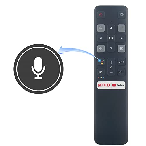 Télécommande de rechange PERFASCIN SRC802V pour TCL 55S430 43S430 40S330 - 2