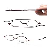 [SHIORI] 栞 薄型 老眼鏡 リーディンググラス ブルーライトカット レディース メンズ おしゃれ ワイン 鯖江メーカー企画 SI-01SA-2A +1.50