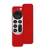Perfect Fit - Appositamente progettato per il telecomando Siri Apple TV 4K / 4th Gen. Elenco dei pacchetti: 1 x custodia in silicone (il telecomando non è incluso).