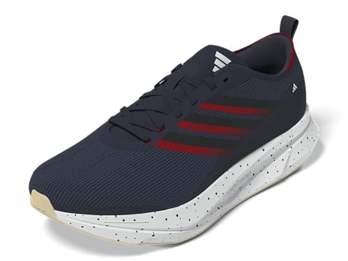 adidas Duramo SL 2.0 - Tenis de correr para hombre, Shadow Navy Shadow Navy Pure Ruby, 42 EU