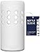 Thermi Protective Silicone Sleeve for Hydro Flask Water Bottles (Translucent White, 40oz)