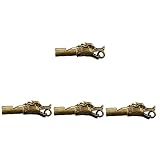 BESPORTBLE 4 Stück Spielzeuganhänger Tier Notfall Rettungsschwimmer Schiedsrichter Bronze Festivals Haustier Hundepfeifen Training Kind Antik Camping Drache Outdoor Messing Sportstatue