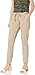 Red Fox Women's Twill Jogger Pants (Beige, Medium)
