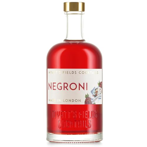 Myatt's Fields Negroni Ready to Drink Cocktail 500ml | 27.6% ABV | Gin, Campari, Vermouth