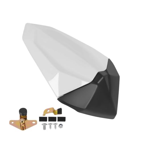 Housse de coussin de siège moto de qualité pour carénage Ninja 500 ABS et Z500 2024 2025 blanc