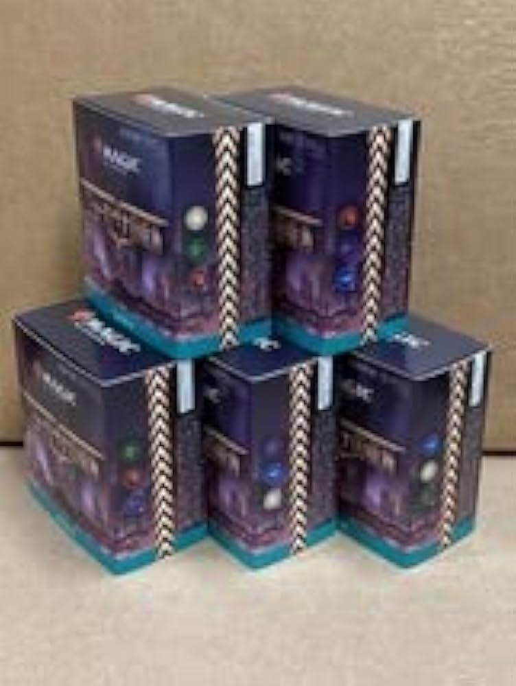 【新品未開封】　mtg ニューカペナ　プレリリースキットbox　5種　まとめ売り Amazon.co.jp: MTG 日本語版 プレリリース/ニューカペナの街角 5