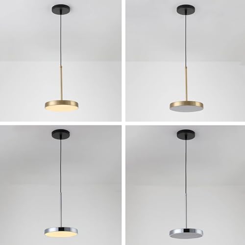 Luces de la isla antideslumbrantes con panel acrílico para cocinas oscuras 7