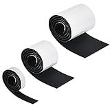 【Su elección ideal】 - La tira de fieltro para muebles tiene buena densidad y una superficie lisa de color gris claro. Es resistente al desgaste y a los arañazos y se desliza bien. Gracias a los patines de fieltro podrás mover tus muebles sin ruidos ni daños, lo que es ideal para el hogar y la oficina.