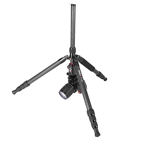 Kingjoy 4-in-1Carbon Dreibeinstativ K3208C mit Kugelkopf Q30 - Fotostativ, Dreibeinstativ, Monopod, Reprofunktion… – Bild 4