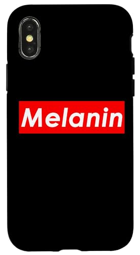 Melanin Black History Month African Skin Tone Pride Melanin Case for iPhone X/XS
