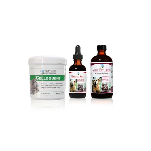 Vitality Science Advanced Immune Restoration Supplements for Cats | Intense Regeneration Protocol | Helps with Pain Relief (Large)
