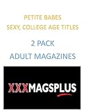 (2 pack) College Age Cuties Sexy Adult Magazines