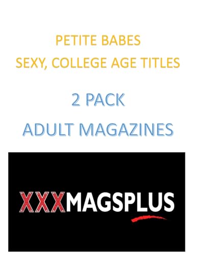 (2 pack) College Age Cuties Sexy Adult Magazines