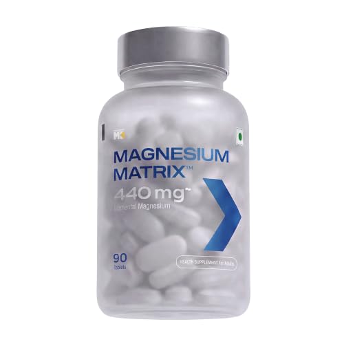MuscleBlaze Magnesium Matrix, 90 Tablets