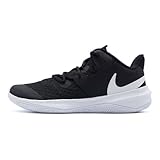Les chaussures de volleyball Nike Zoom Hyperspeed Court pour homme ont les caractéristiques suivantes : les chaussures de volleyball Nike Zoom Hyperspeed Court pour homme sont des chaussures légères et respirantes conçues pour une maniabilité et un soutien optimaux sur les terrains couverts. Spécifications : coupe normale Fermeture : à lacets. Matériau supérieur : maille avec revêtement Nikeskin sur la pointe pour plus de durabilité. Doublure intérieure : maille Semelle : caoutchouc avec bande de roulement spéciale pour une meilleure adhérence. Amortissement : technologie Zoom Air à l'avant du pied pour un amorti efficace. Couleur : noir et blanc. Matériau : plastique, textile, caoutchouc. Détails supplémentaires :