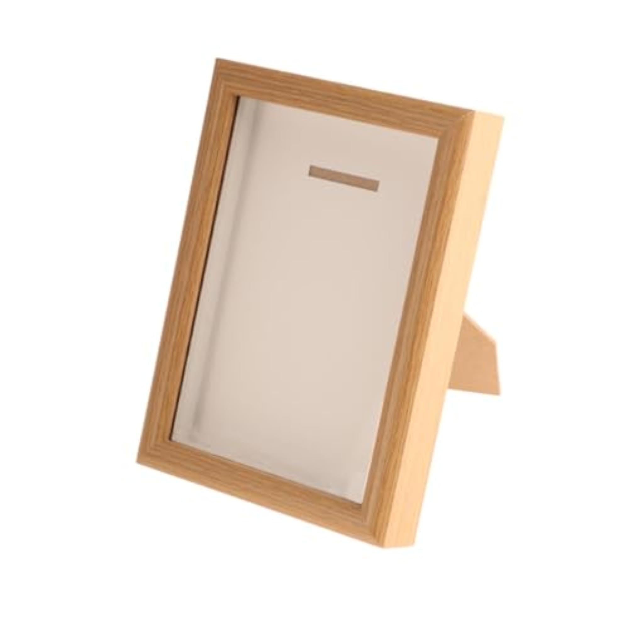 Wood Shadow Box Frame for Medal Storage
