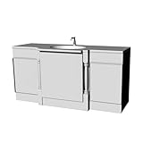 Per: Adulti MRY-SFW Studio di Yao LYT32222 1/32 Fabbrica in miniatura Costruzione di vagoni militari Binari ferroviari Accessori Scenografie Diorama Lavandino in piedi Ciotola di lavaggio