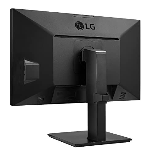 Lg 24Mp750C-B 24" Full Hd (1920 X 1080) Ips Display, With Built-In Full Hd Webcam & Mic, Usb Type-C (65W Pd), Tilt, Height, Swivel, Bi-Directional Pivot Adjustable #TOP7