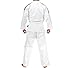 Fuji Single Weave Judo Gi Uniform - Kids & Adults Cotton Training Gi for Judo and Karate, Size 1, White
