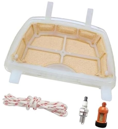 Szwaldaper Air Filter Service Kit Spark Plug Fuel Filter Start Pull Rope Accessories, for, MS171 MS181 MS211 Chainsaw Parts Repl