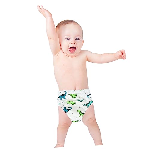 ifundom 2 Unidades fraldas bebê fraldinha boca para bebe calça treino cuecas bebê fraldas treinament