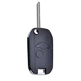 New Keyless Entry Uncut Flip Folding Remote Key Case Shell replacement for Bmw Mini Cooper 2002-2005 1 Button