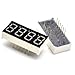 10pcs 4bit 4 bit Common Anode Positive Digital Tube 0.36
