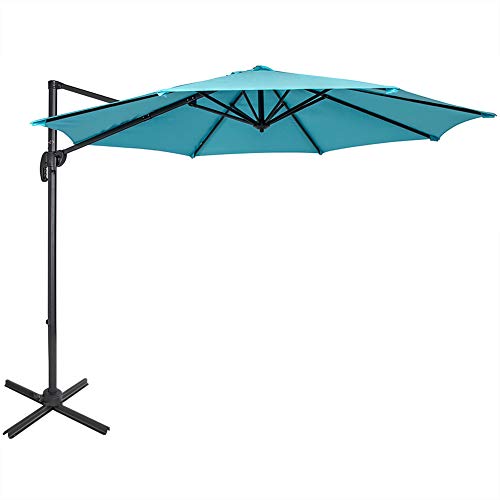 Sundale Outdoor 10ft Offset Hanging Umbr Buy Online In Aruba At Desertcart