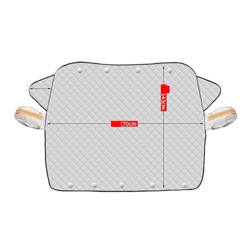 Pare-soleil universel voiture pare-brise anti-neige protection été hiver