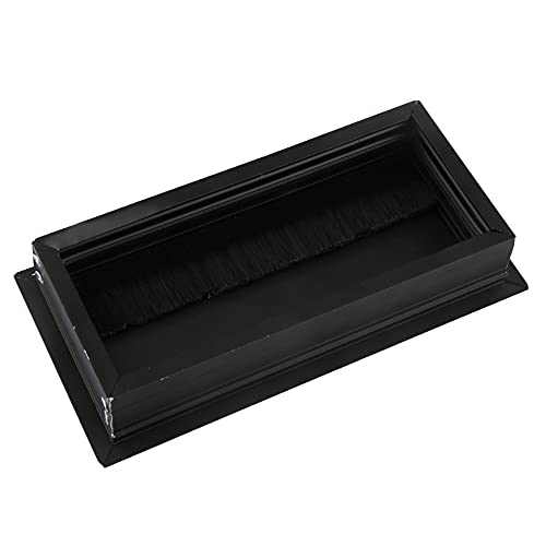 Cache-trou rectangulaire Sourcingmap 16 cm pour stopper le désordre des câbles de bureau