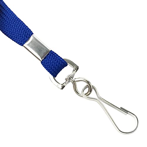 Bird Fiy Blue Lanyard 100 Pack Bulk Badge Lanyards For Id Badges Neck Cruise Lanyard Name Tag Lanyard Id Holder #TOP4