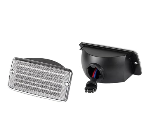 Luces LED intermitentes de parachoques para solucionar faros opacos en Jeep TJ