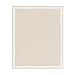 DesignOvation Macon Framed Linen Fabric Pinboard, 23x29, Soft White