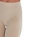 Rear Rescue Women's Control Shapewear Legging - Butt Lifting, Seamless with Leg Compression (Small) Beige