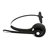 Garsent Business-Telefonvermittlungs-Headset, Multipoint-Verbindung, HD-Voice-Trucker-Headset für Drahtlosen Chat (Black)
