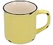 Produktbild Tony Brown Hartwaren Kaffeebecher klein 300 ml in Emaille-Optik (1er, Gelb)