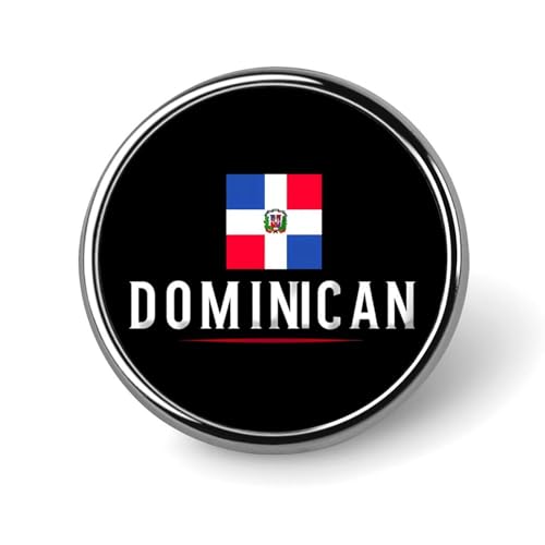Dominican Republic Brooch Pins for Women Men Fashion Badge Lapel Pins for Party Wedding
