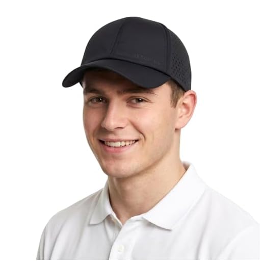 TOP-EX XL/XXL Baseball Cap for Big Heads, Full Cooling Touch Summer Hat for Men, Lightweight Wide Fitting Performance Golf Cap - Black XL/XXL