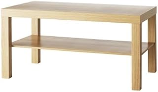 Ikea Black/Brown, Oak Effect, Coffee Table, Wood