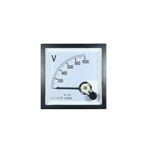 Voltmètre analogique CP72 4-20 mA pour stopper les chutes de tension 100V