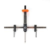 Falke Kreisschneider FKS-X PLUS (48-230 mm) | Universal für Holz, Kunststoff, Gipskarton etc.| Durchmesser stufenlos einstellbar - Mit Staubschutzhaube für Lochsägen – Ansicht 7