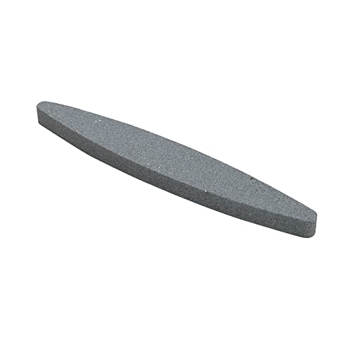 IHIGOGOFA Sharpening Stone 230 mm (9) 180 Grit Oval Whetstone for Sharpening Knives Knife Sharpener Stone for Garden Tools Kitchen Knives Chisels Axes