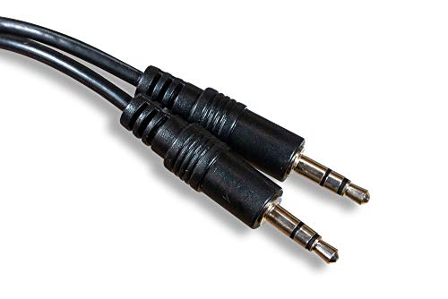 Cable Jack 3.5mm estéreo macho a macho 6ft negro miniatura 4