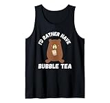 Kawaii Cute Bear Bubble Tea Japanese Anime Boba ropa para cumpleaños y Navidad, día del padre, día de la madre. Este diseño muestra un bonito oso con un té de burbujas, perfecto para cualquier persona que ama el anime y los aperitivos o la cultura japonesa.