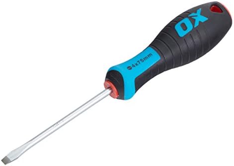 OX Pro Slotted Flared Screwdriver 250x10mm