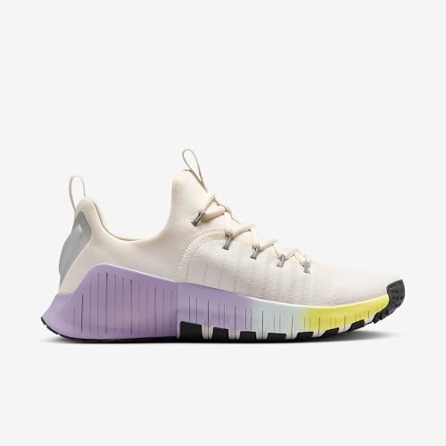 Nike Nike Free Metcon 6 SE Women's Workout Shoes (HJ6214-001, Phantom/Black/Hydrangeas/Metallic Silver) Size 8