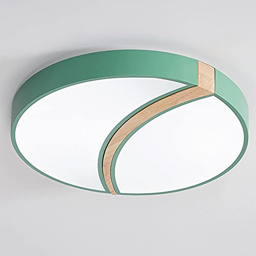 Lámpara de techo LED de montaje empotrado, lámpara de techo de temperatura de tres tonos, fácil instalación de iluminación de techo, luz de panel de forma redonda de ahorro de energía utilizada en