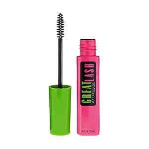 Maybelline Great Lash Mascara, Very Black [101], 0.43 oz (Pack of 2)