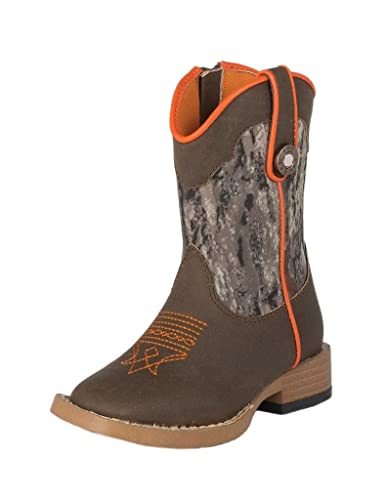 Double Barrel Western Boots Boys Buck Shot 7.5 Infant Brown 44118222